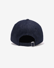 BAPE NYC LOGO DENIM NEW ERA 9TWENTY CAP - INDIGO -