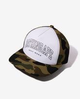 BAPE 1ST CAMO CAP - GREEN