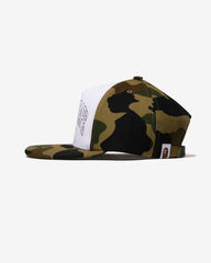 BAPE 1ST CAMO CAP - GREEN