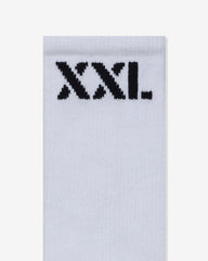 UACTP XXL CREW SOCK - WHITE -