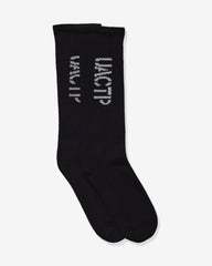 UACTP STENCIL CREW SOCK - BLACK -