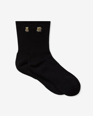 UNDEFEATED PREMIUM ICON CREW SOCK - BLACK