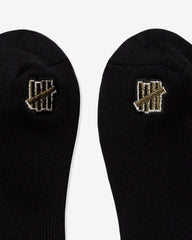 UNDEFEATED PREMIUM ICON NO SHOW SOCK - BLACK