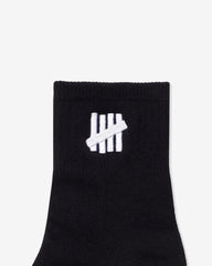 UNDEFEATED ICON ANKLE SOCK - BLACK