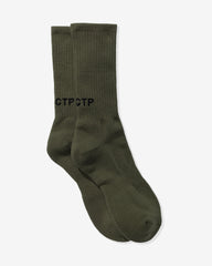 UACTP TYPE 1 CREW SOCK - OLIVE