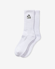 UACTP PERFORMANCE CREW SOCK - WHITE