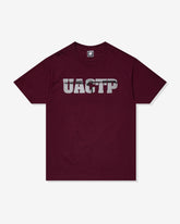 UACTP BAT S/S TEE - BURGUNDY