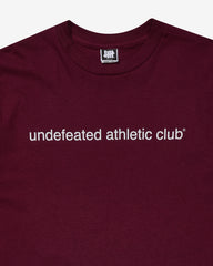 UACTP CLUB S/S TEE - BURGUNDY