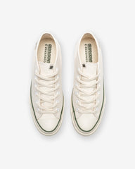 UNDEFEATED X CONVERSE CHUCK 70 MID- PARCHMENT/ CHIVE -