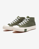CONVERSE X UNDEFEATED CHUCK 70 MID - CHIVE/ PARCHMENT -