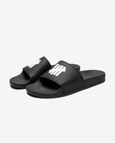 UNDEFEATED ICON CLASSIC SLIDE - BLACK/WHITE