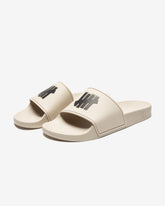UNDEFEATED ICON CLASSIC SLIDE - BONE/BLACK