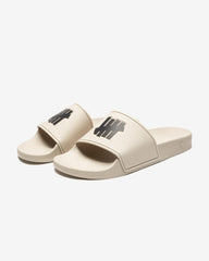 UNDEFEATED ICON CLASSIC SLIDE - BONE/BLACK