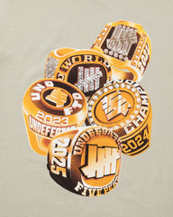 UNDEFEATED RINGS S/S TEE - TAN