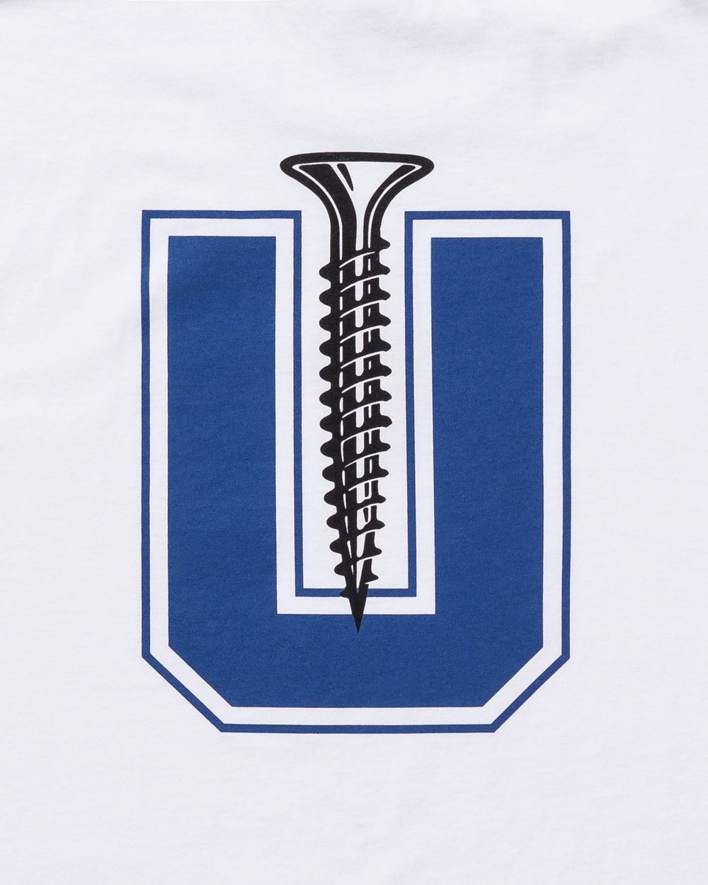 UNDEFEATED SCREW U S/S TEE - WHITE