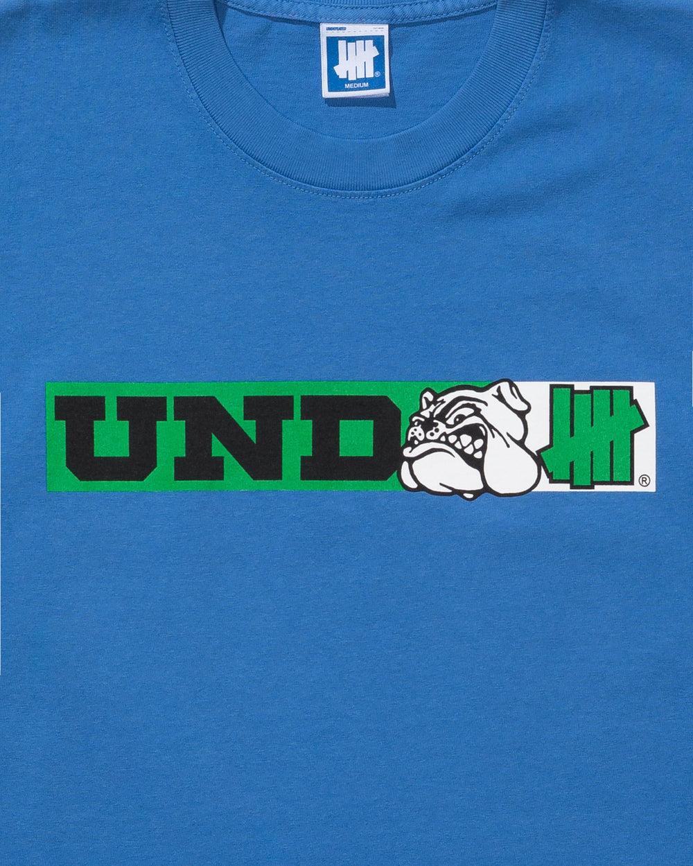 UNDEFEATED BUMPER STICKER S/S TEE - ROYAL