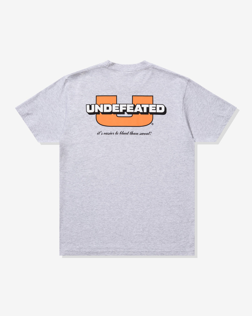 UNDEFEATED U-CORP S/S TEE - HEATHER GREY