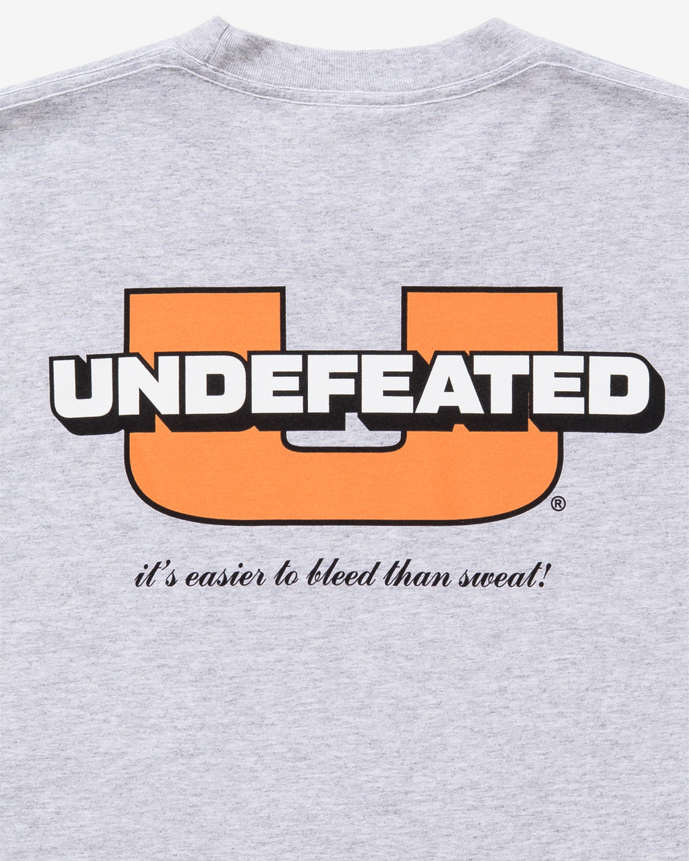 UNDEFEATED U-CORP S/S TEE - HEATHER GREY
