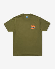 UNDEFEATED U-CORP S/S TEE - OLIVE
