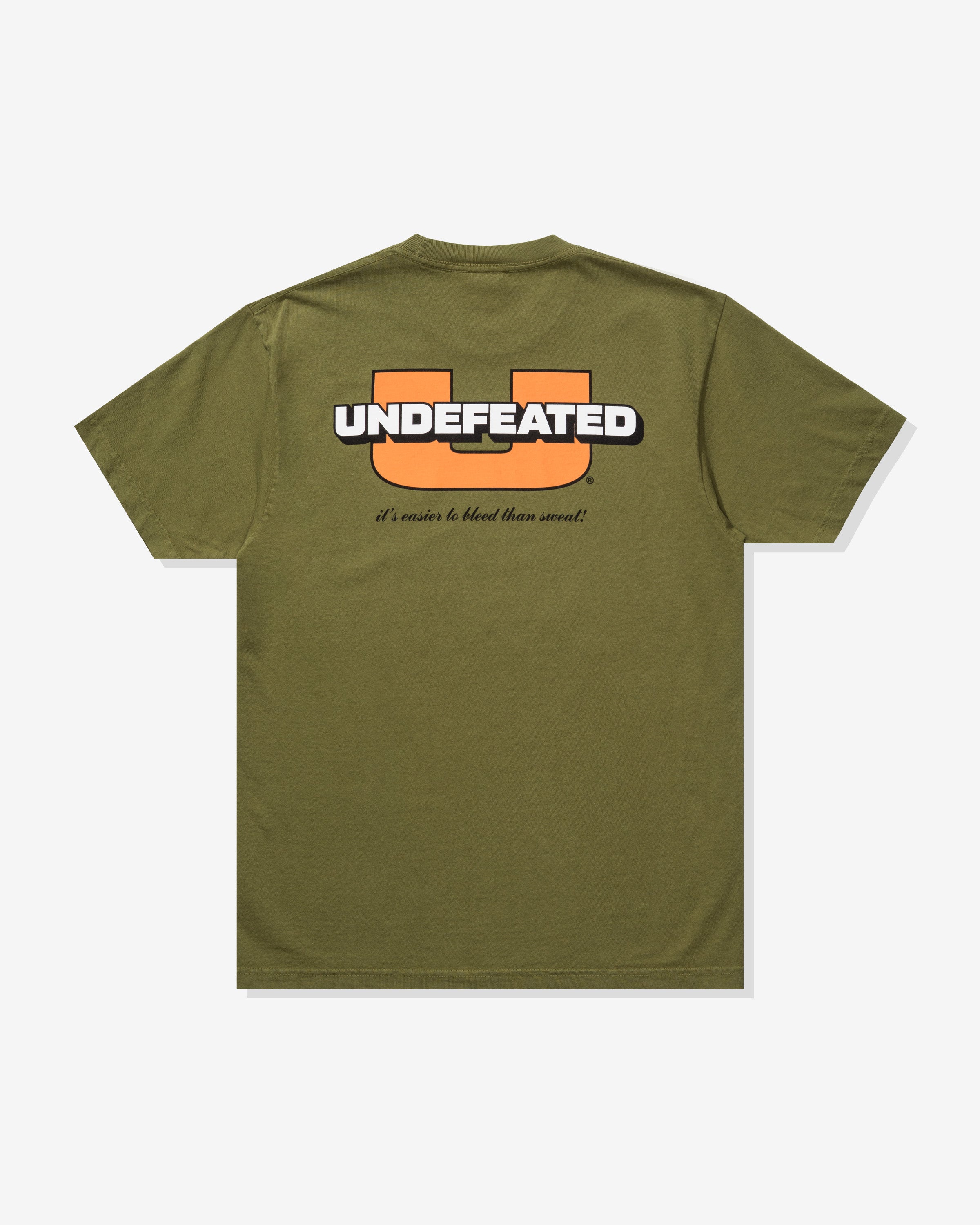 UNDEFEATED U-CORP S/S TEE - OLIVE