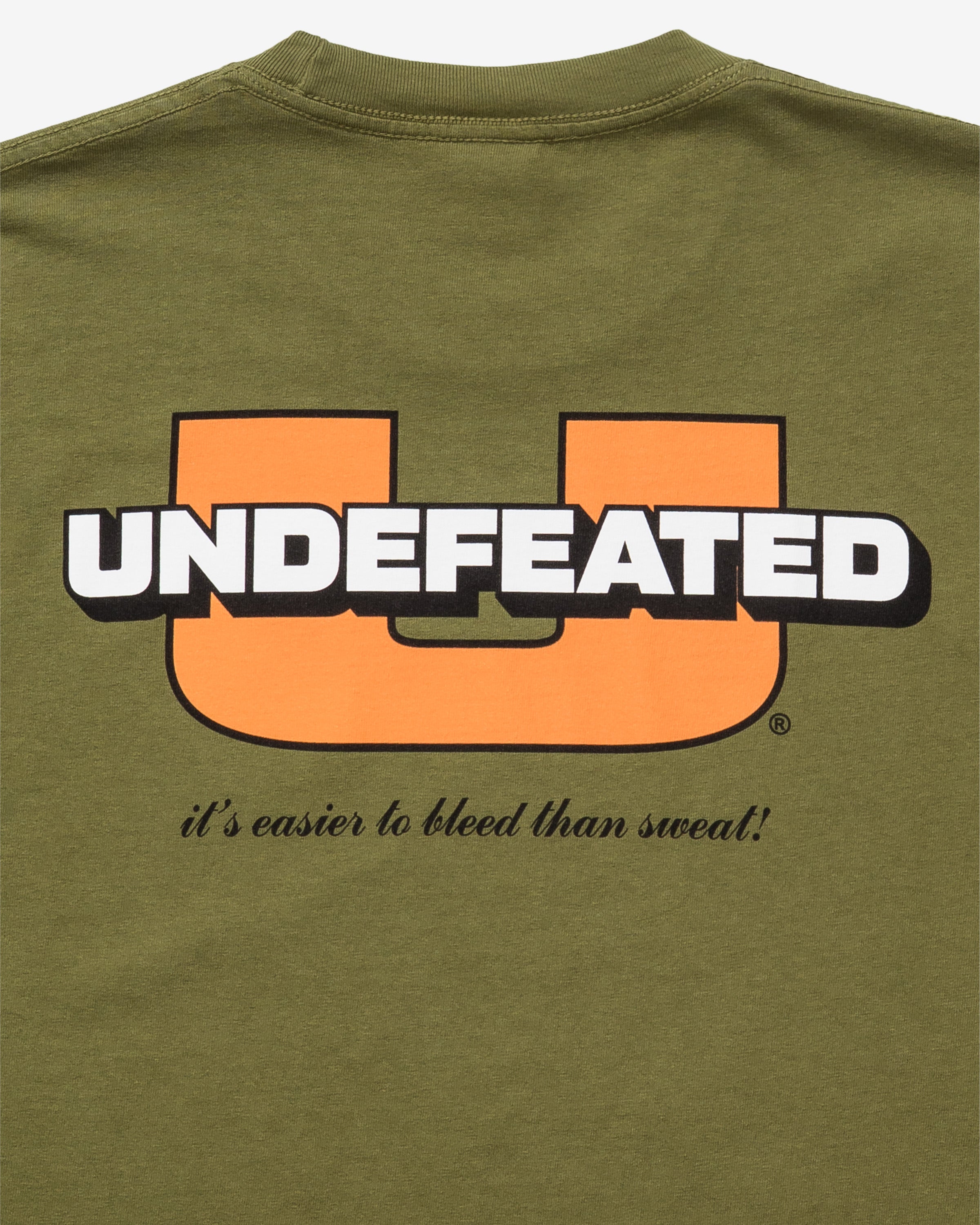 UNDEFEATED U-CORP S/S TEE - OLIVE