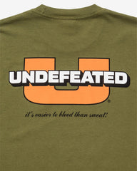 UNDEFEATED U-CORP S/S TEE - OLIVE