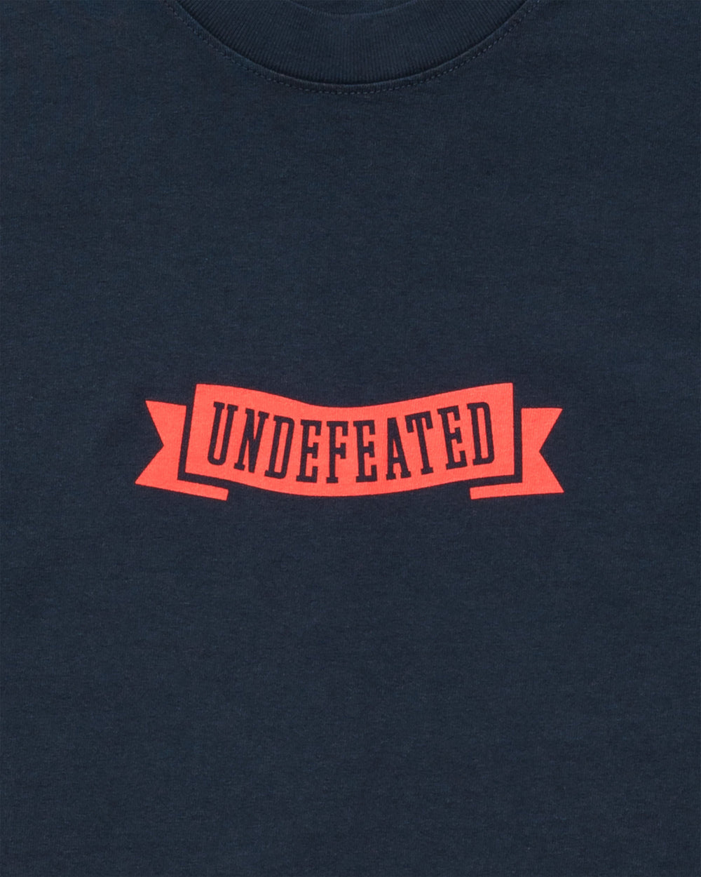 UNDEFEATED RIBBON S/S TEE - NAVY