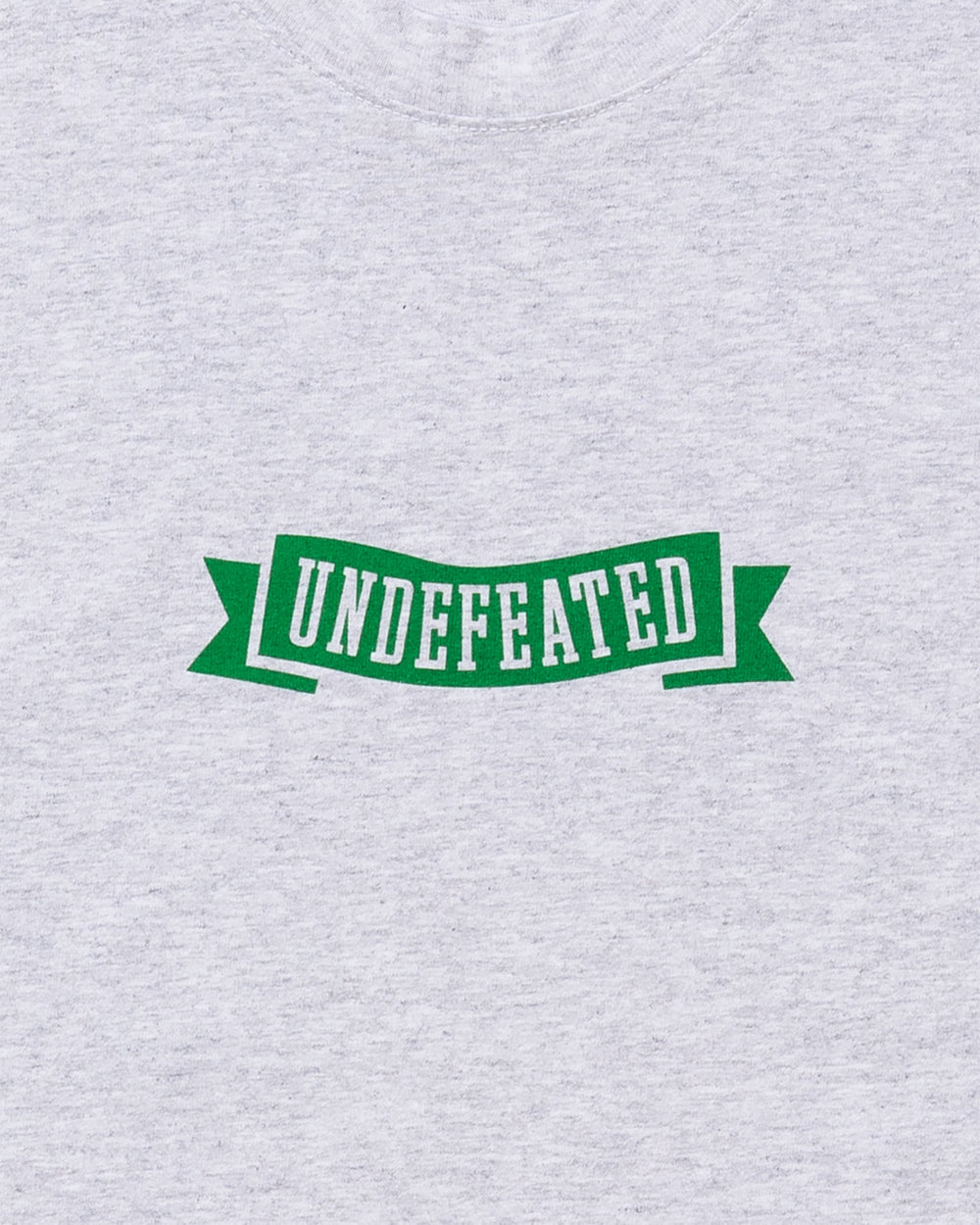 UNDEFEATED RIBBON S/S TEE - HEATHER GREY
