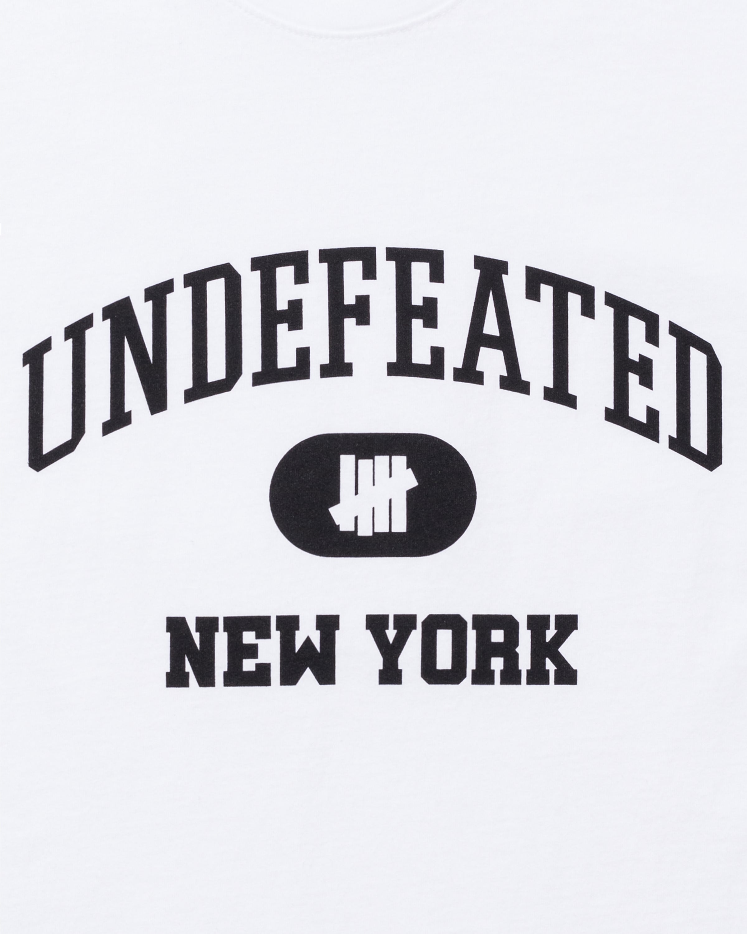UNDEFEATED REGIONAL S/S TEE - NY - WHITE