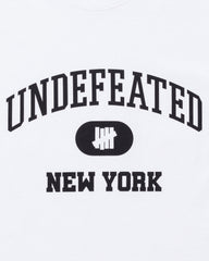 UNDEFEATED REGIONAL S/S TEE - NY - WHITE
