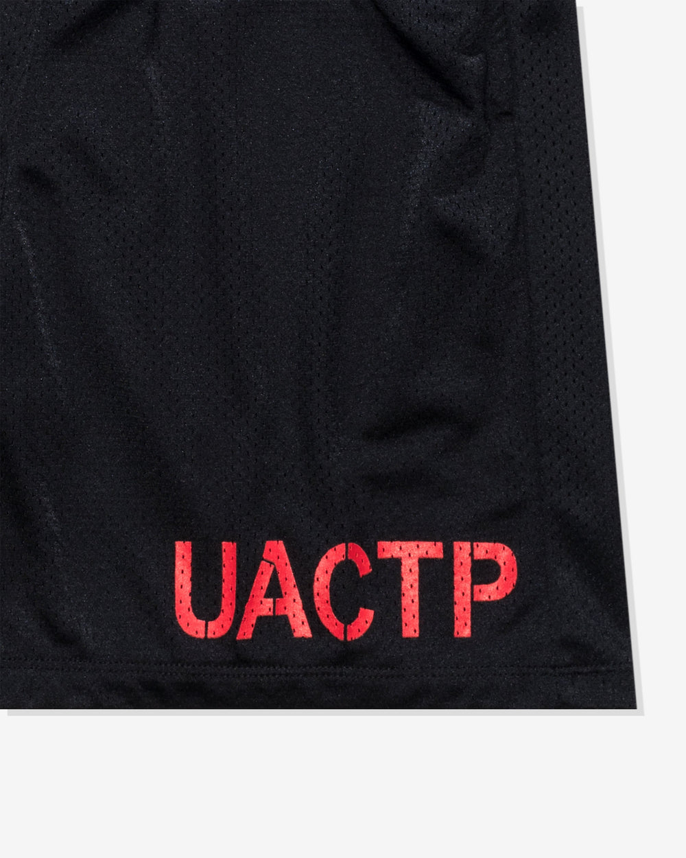 UACTP X GARDAR EIDE EINARSSON STENCIL MESH SHORT - BLACK