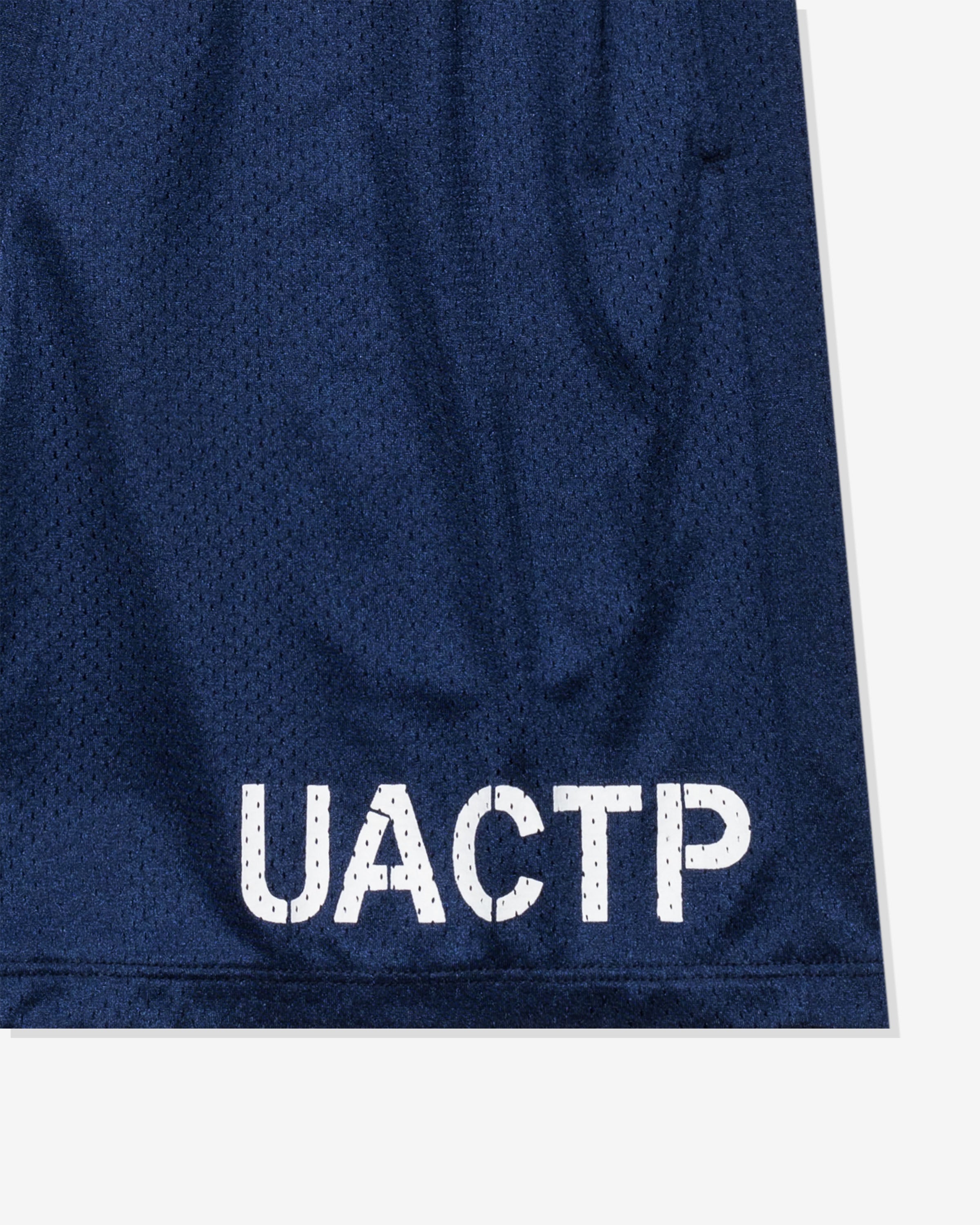 UACTP X GARDAR EIDE EINARSSON STENCIL MESH SHORT - NAVY