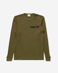 UACTP X GARDAR EIDE EINARSSON STENCIL L/S THERMAL - OLIVE