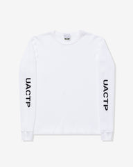 UACTP X GARDAR EIDE EINARSSON STENCIL L/S THERMAL - WHITE