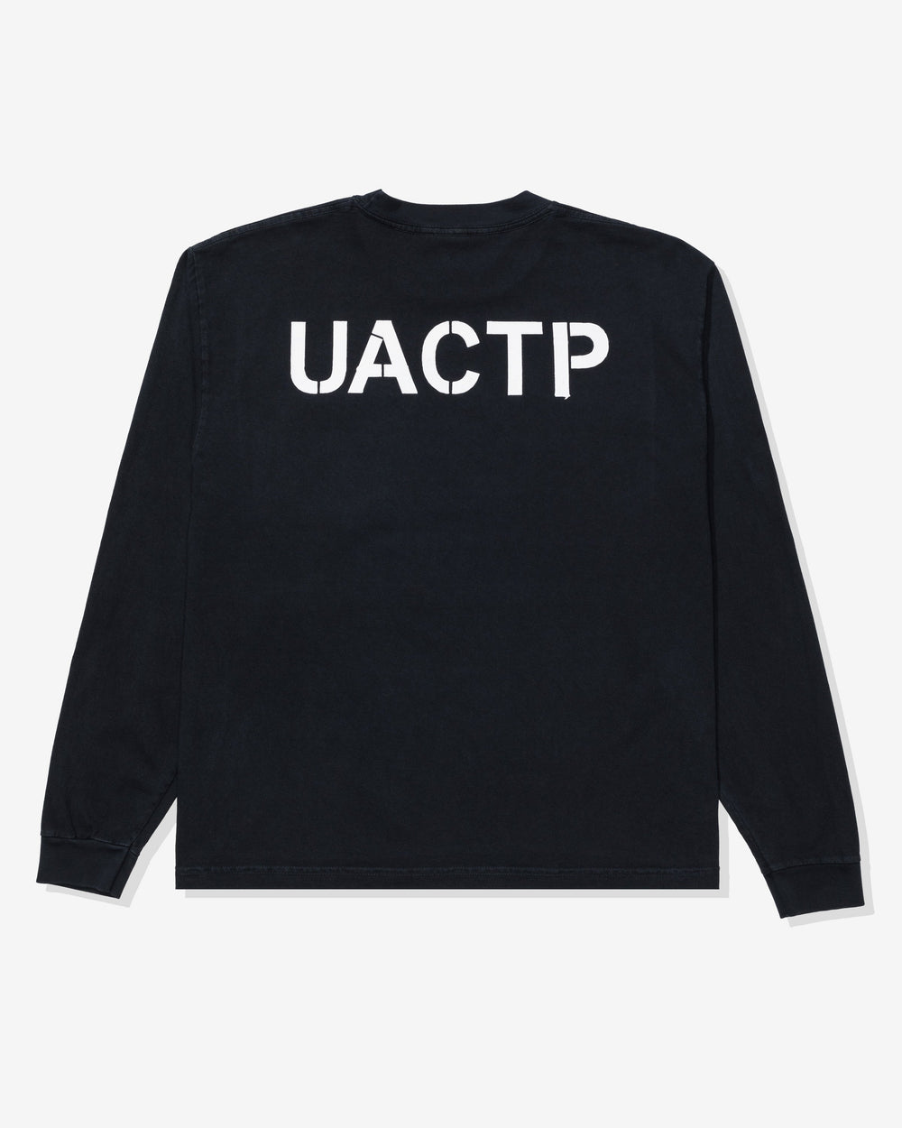 UACTP X GARDAR EIDE EINARSSON STENCIL L/S POCKET TEE - BLACK