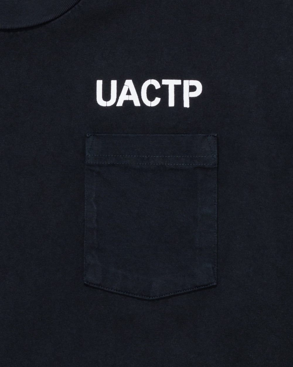 UACTP X GARDAR EIDE EINARSSON STENCIL L/S POCKET TEE - BLACK