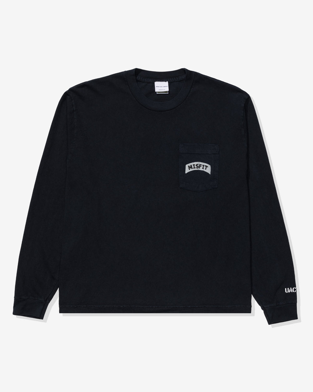 UACTP X GARDAR EIDE EINARSSON STANDARD BRIEF L/S POCKET TEE - BLACK