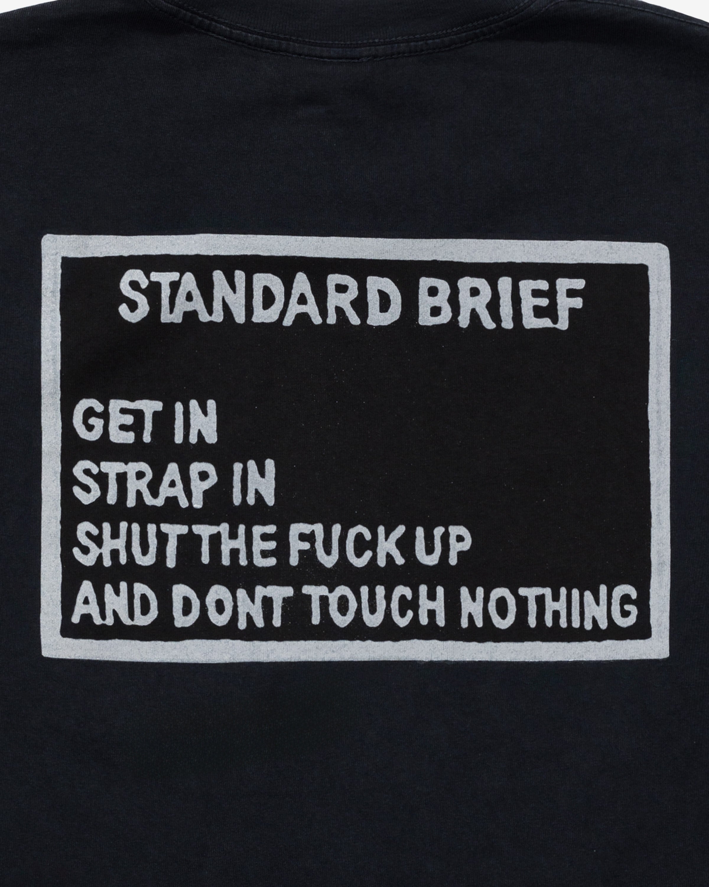 UACTP X GARDAR EIDE EINARSSON STANDARD BRIEF L/S POCKET TEE - BLACK