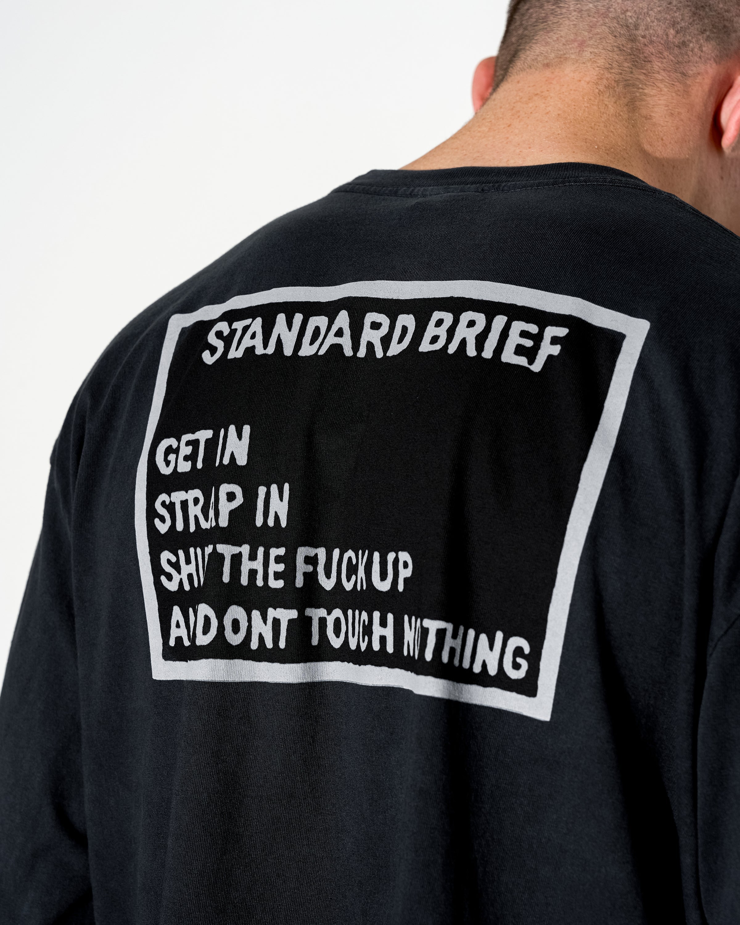 UACTP X GARDAR EIDE EINARSSON STANDARD BRIEF L/S POCKET TEE - WHITE