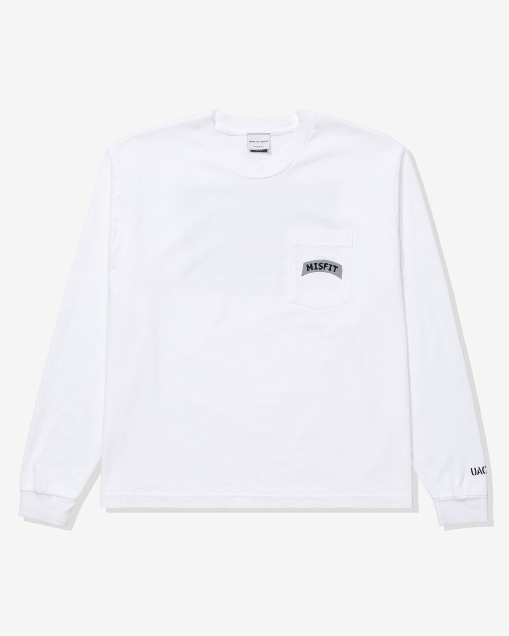 UACTP X GARDAR EIDE EINARSSON STANDARD BRIEF L/S POCKET TEE - WHITE