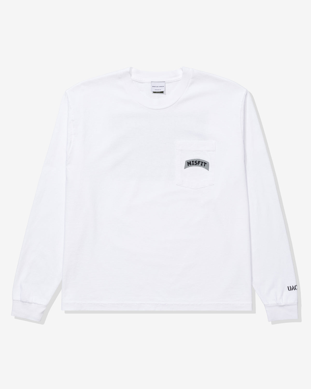 UACTP X GARDAR EIDE EINARSSON STANDARD BRIEF L/S POCKET TEE - WHITE