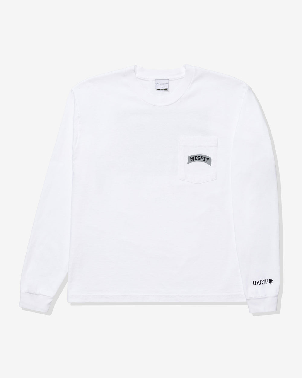UACTP X GARDAR EIDE EINARSSON STANDARD BRIEF L/S POCKET TEE - WHITE