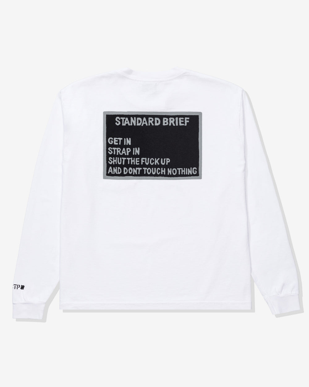 UACTP X GARDAR EIDE EINARSSON STANDARD BRIEF L/S POCKET TEE - WHITE