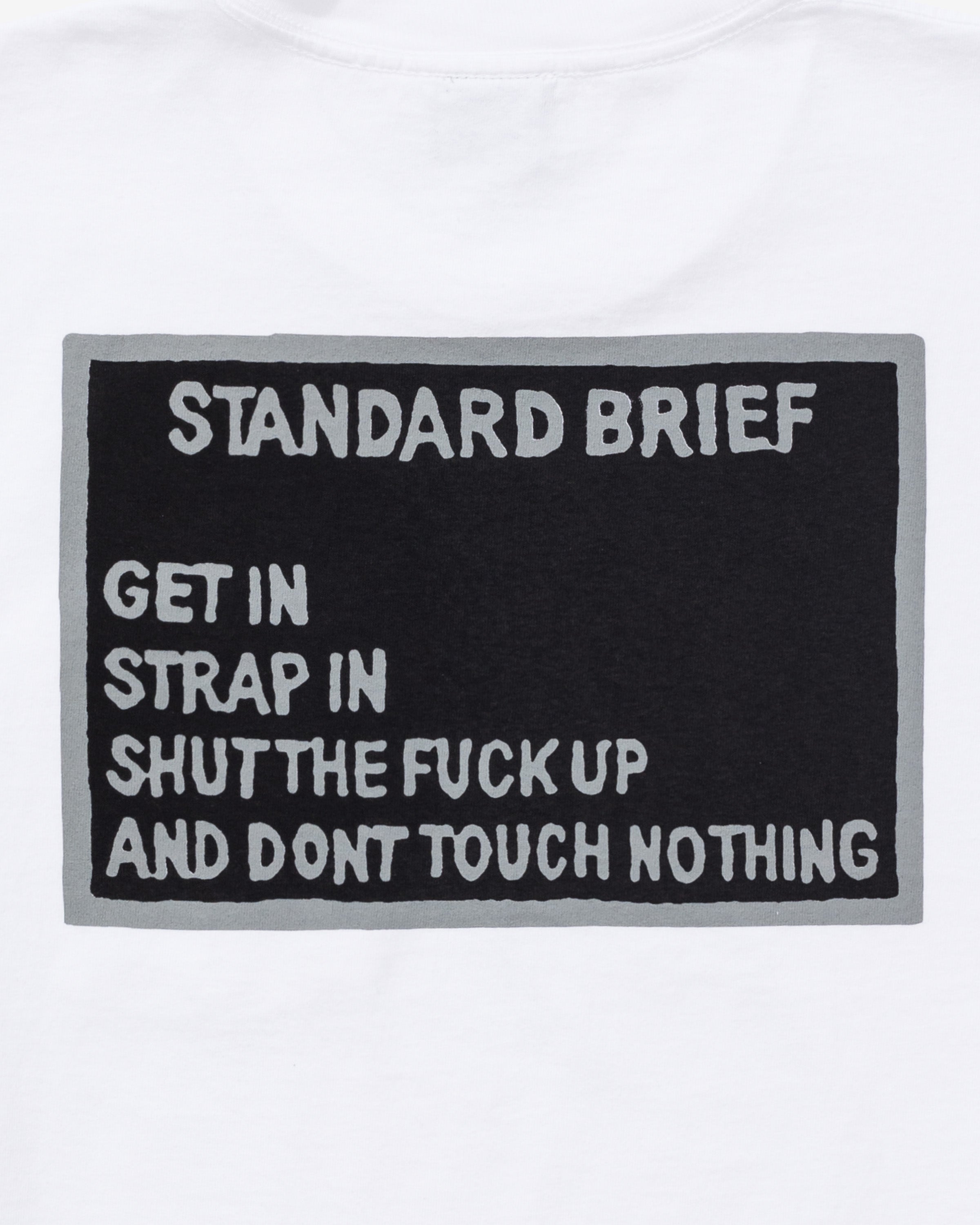 UACTP X GARDAR EIDE EINARSSON STANDARD BRIEF L/S POCKET TEE - WHITE