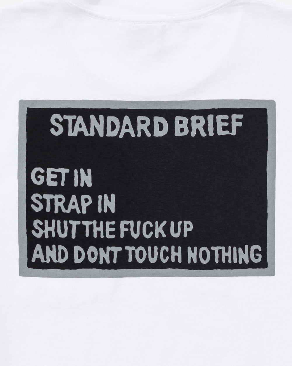 UACTP X GARDAR EIDE EINARSSON STANDARD BRIEF L/S POCKET TEE - WHITE