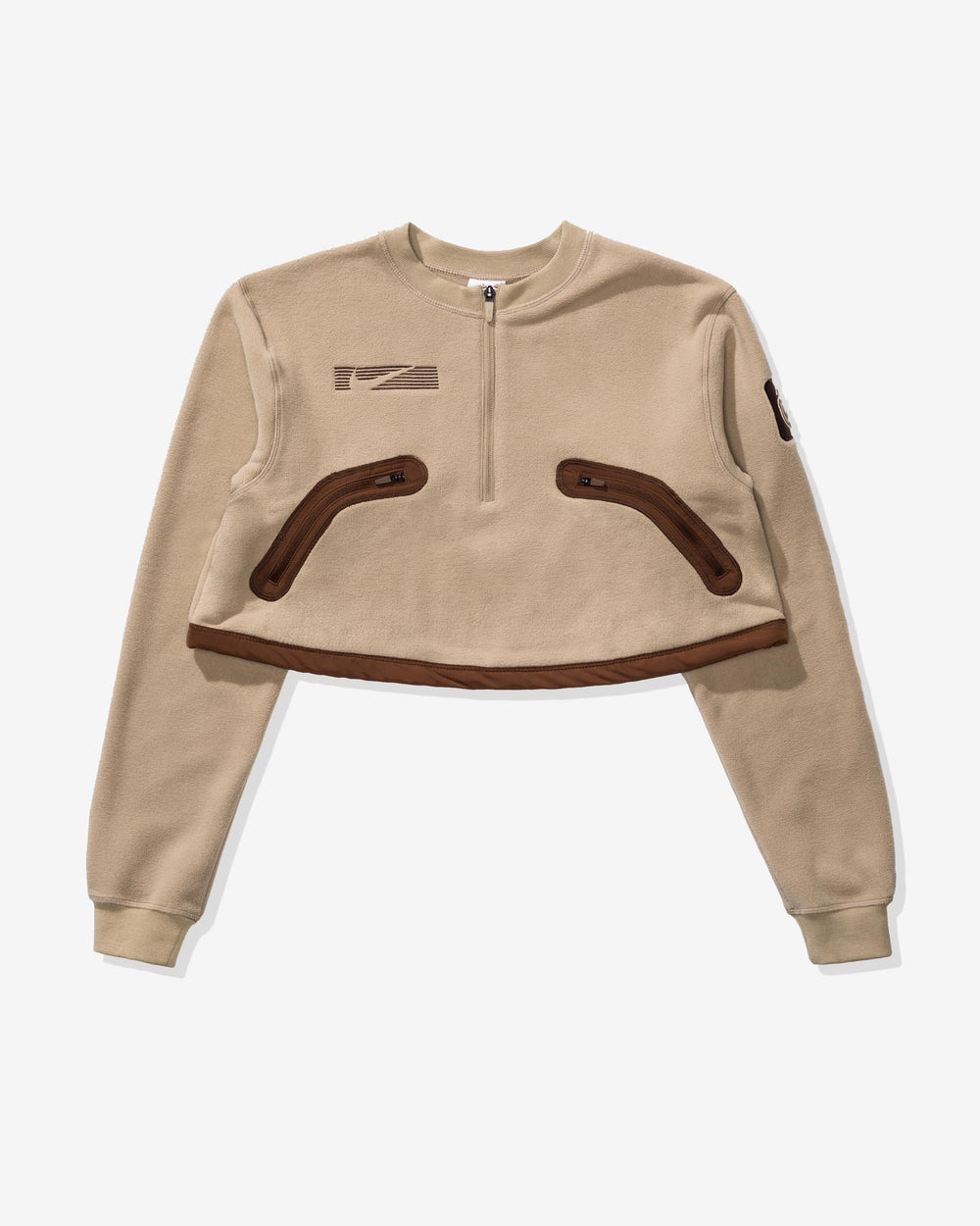 NIKE X TRAVIS SCOTT WOMEN'S NRG BH PO CREW - KHAKI -