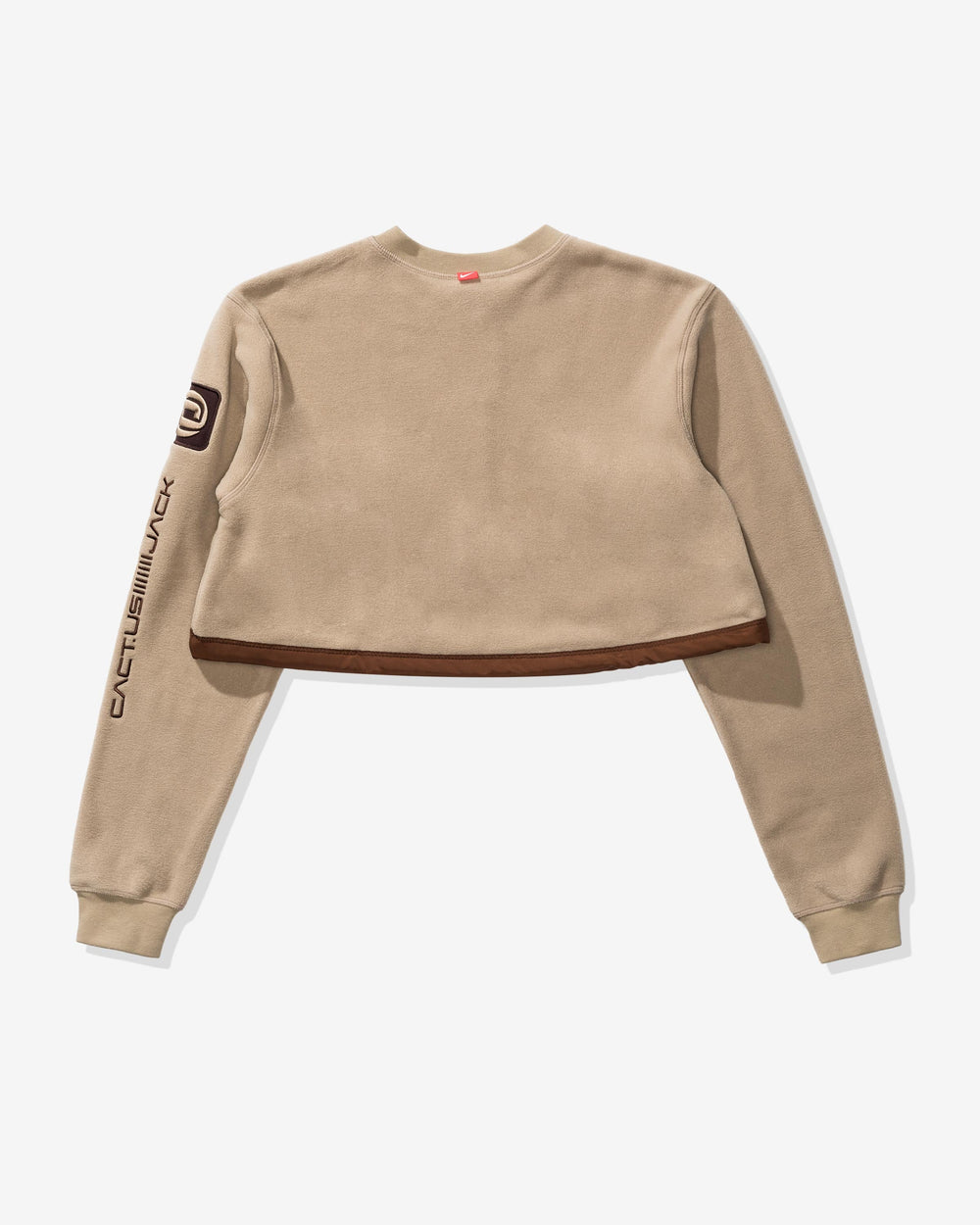 NIKE X TRAVIS SCOTT WOMEN'S NRG BH PO CREW - KHAKI -