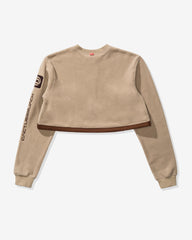 NIKE X TRAVIS SCOTT WOMEN'S NRG BH PO CREW - KHAKI -