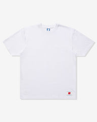 UNDEFEATED LOCKER LABEL S/S TEE - WHITE