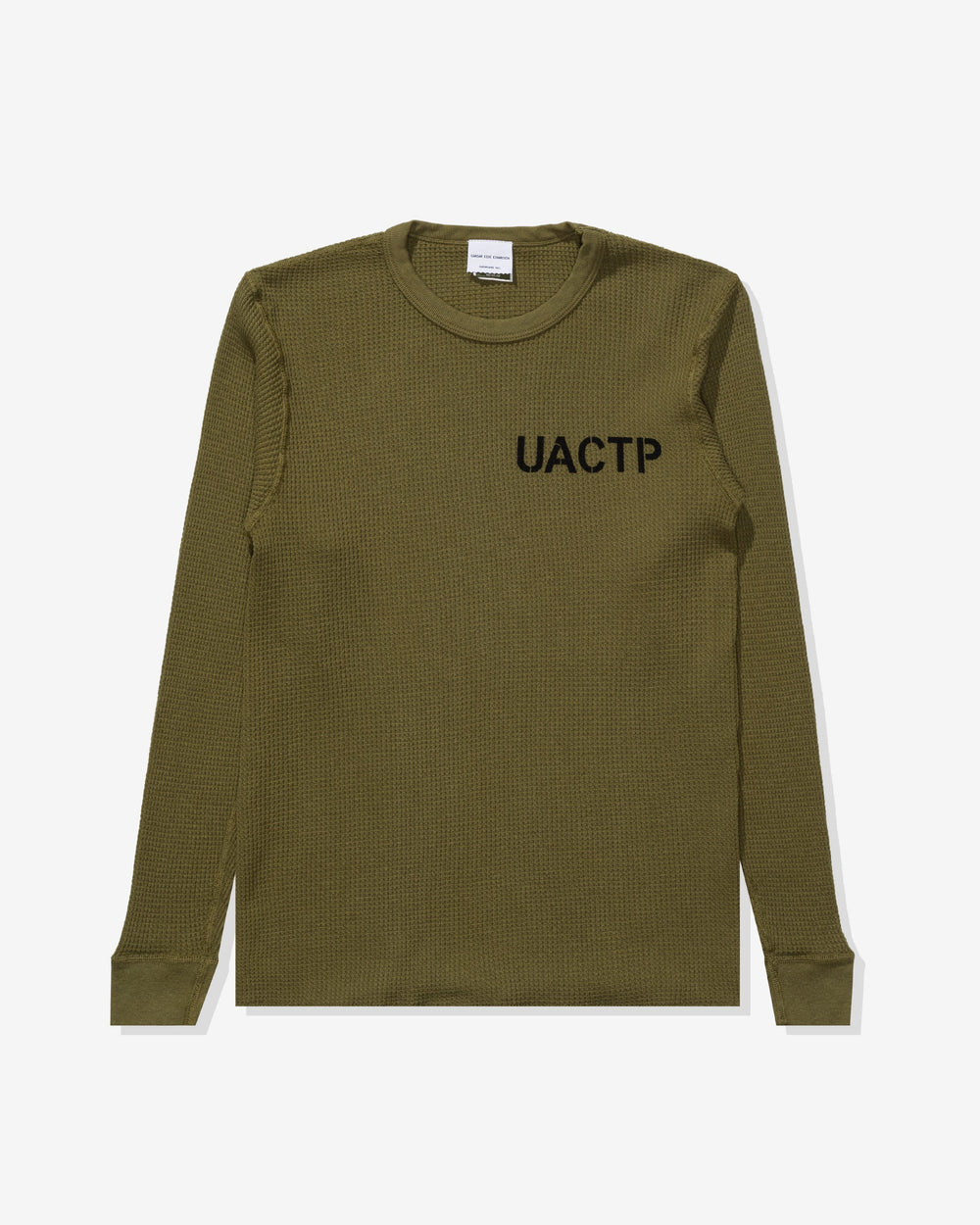 UACTP X GARDAR EIDE EINARSSON STENCIL L/S THERMAL - OLIVE
